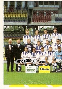 Cromo Mannschaft links - German Football Bundesliga 1997-1998 - Panini