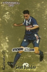 Sticker Sean Dundee - German Football Bundesliga 1997-1998 - Panini