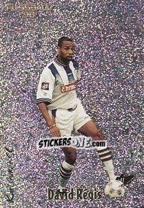 Sticker David Regis - German Football Bundesliga 1997-1998 - Panini