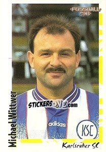 Sticker Michael Wittwer - German Football Bundesliga 1997-1998 - Panini