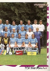 Figurina Mannschaft rechts - German Football Bundesliga 1997-1998 - Panini
