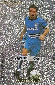 Cromo Peter Nowak - German Football Bundesliga 1997-1998 - Panini