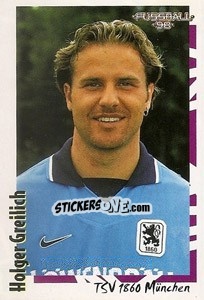 Sticker Holger Greilich - German Football Bundesliga 1997-1998 - Panini