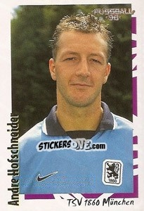Cromo Andre Hofschneider - German Football Bundesliga 1997-1998 - Panini