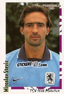 Cromo Miroslav Stevic - German Football Bundesliga 1997-1998 - Panini