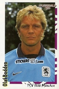 Figurina Olaf Bodden - German Football Bundesliga 1997-1998 - Panini