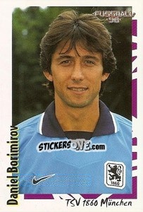Cromo Daniel Borimirov - German Football Bundesliga 1997-1998 - Panini
