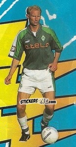 Sticker Dieter Eilts - German Football Bundesliga 1997-1998 - Panini