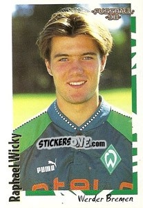 Sticker Raphael Wicky - German Football Bundesliga 1997-1998 - Panini