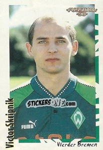Cromo Victor Skripnik - German Football Bundesliga 1997-1998 - Panini