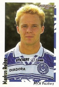 Cromo Markus Reiter - German Football Bundesliga 1997-1998 - Panini