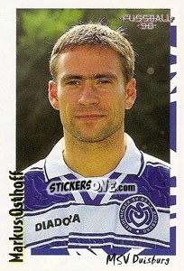 Sticker Markus Osthoff - German Football Bundesliga 1997-1998 - Panini