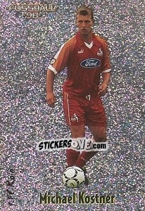 Sticker Michael Kostner - German Football Bundesliga 1997-1998 - Panini
