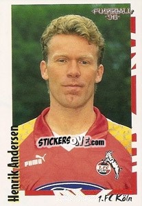 Figurina Henrik Andersen - German Football Bundesliga 1997-1998 - Panini