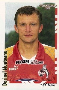 Figurina Dorinel Munteanu - German Football Bundesliga 1997-1998 - Panini