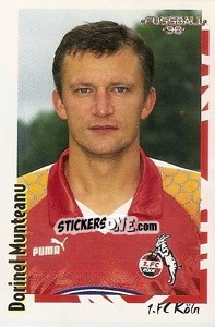 Sticker Dorinel Munteanu - German Football Bundesliga 1997-1998 n. 267 - Panini