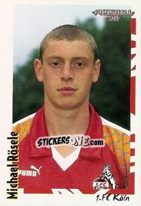 Sticker Michael Rösele - German Football Bundesliga 1997-1998 - Panini