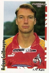 Sticker Holger Gaißmayer - German Football Bundesliga 1997-1998 - Panini