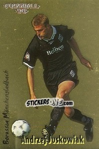 Sticker Andrzej Juskowiak - German Football Bundesliga 1997-1998 - Panini