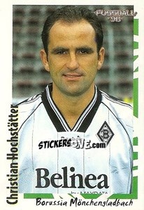 Sticker Christian Hochstätter - German Football Bundesliga 1997-1998 - Panini