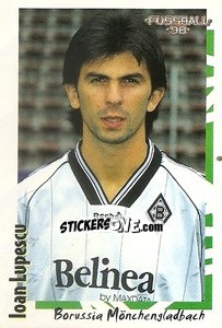 Cromo Ioan Lupescu - German Football Bundesliga 1997-1998 - Panini