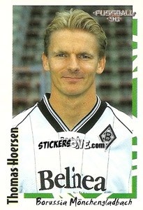 Sticker Thomas Hoersen - German Football Bundesliga 1997-1998 - Panini