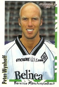 Cromo Peter Wynhoff - German Football Bundesliga 1997-1998 - Panini