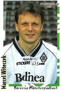 Sticker Marcel Witeczek - German Football Bundesliga 1997-1998 - Panini