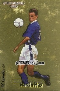 Figurina Martin Max - German Football Bundesliga 1997-1998 - Panini