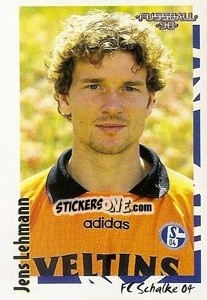 Sticker Jens Lehmann - German Football Bundesliga 1997-1998 - Panini