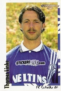 Sticker Thomas Linke - German Football Bundesliga 1997-1998 - Panini