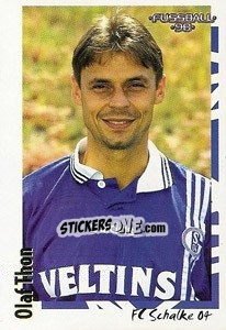 Sticker Olaf Thon - German Football Bundesliga 1997-1998 - Panini