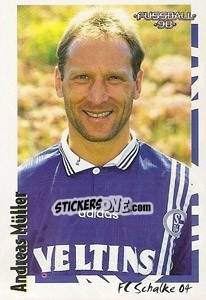 Sticker Andreas Müller - German Football Bundesliga 1997-1998 - Panini