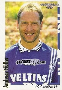 Sticker Andreas Müller - German Football Bundesliga 1997-1998 n. 315 - Panini