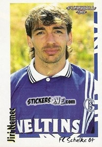 Sticker Jiri Nemec - German Football Bundesliga 1997-1998 n. 319 - Panini
