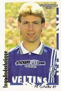 Sticker Inga Anderbrügge - German Football Bundesliga 1997-1998 - Panini