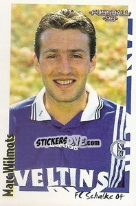 Figurina Marc Wilmots - German Football Bundesliga 1997-1998 n. 322 - Panini
