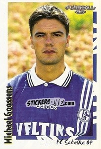 Sticker Michael Goossens - German Football Bundesliga 1997-1998 - Panini