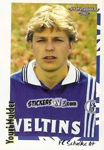 Sticker Youri Mulder - German Football Bundesliga 1997-1998 n. 324 - Panini