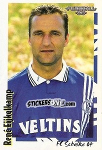 Sticker René Eijkelkamp - German Football Bundesliga 1997-1998 - Panini