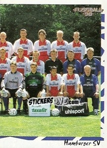 Cromo Mannschaft rechts - German Football Bundesliga 1997-1998 - Panini