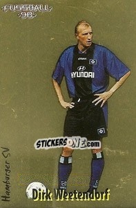 Cromo Dirk Weetendorf - German Football Bundesliga 1997-1998 - Panini