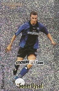 Sticker Soner Uysal - German Football Bundesliga 1997-1998 - Panini