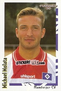 Cromo Michael Molata - German Football Bundesliga 1997-1998 - Panini