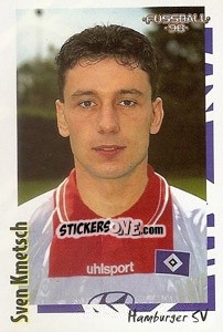 Cromo Sven Kmetsch - German Football Bundesliga 1997-1998 - Panini