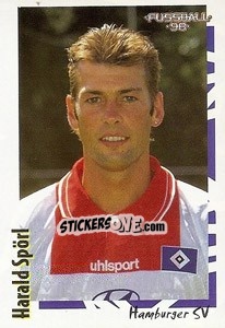 Sticker Harald Spörl - German Football Bundesliga 1997-1998 - Panini