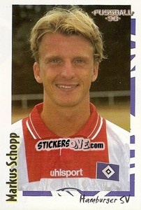Sticker Markus Schopp - German Football Bundesliga 1997-1998 - Panini