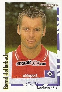 Cromo Bernd Hollerbach - German Football Bundesliga 1997-1998 - Panini