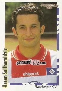 Cromo Hasan Salihamidzic - German Football Bundesliga 1997-1998 - Panini