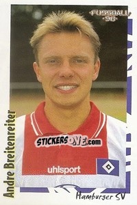 Cromo Andre Breitenreiter - German Football Bundesliga 1997-1998 - Panini